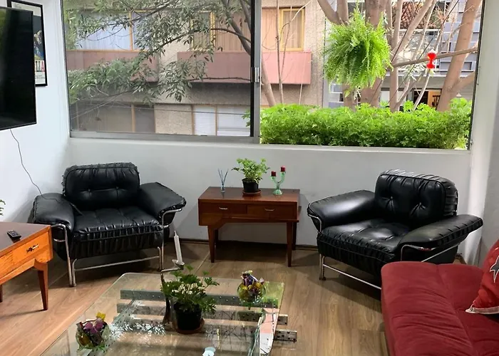 Hermosa Habitación Y Baño Privado Servicio De Comidas Y A 10 Cuadras De Reforma A La Altura Del Angel Acomodação com café da manhã  *